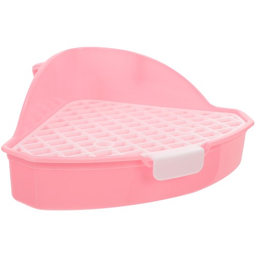 Corner bunny litter box pet - bunny,