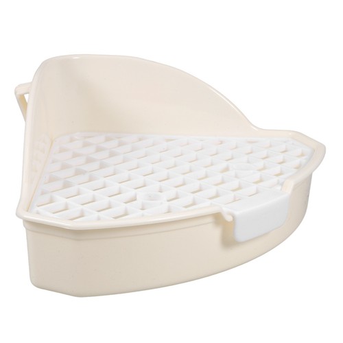 Bunny potty corner triangle - bunny,