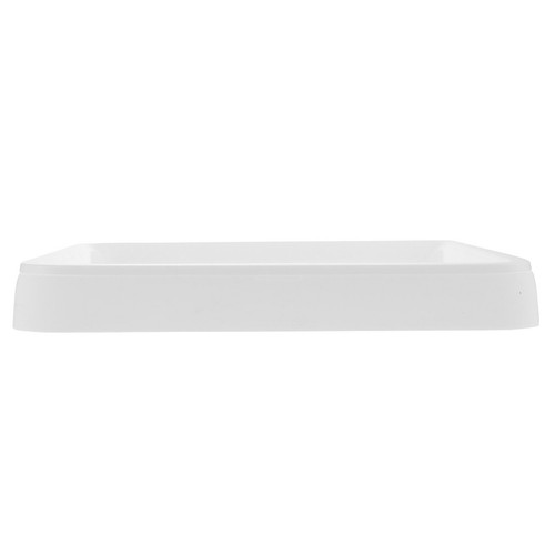 White durable plastic rabbit - white,