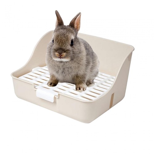 Rabbit litter box detachable - box,