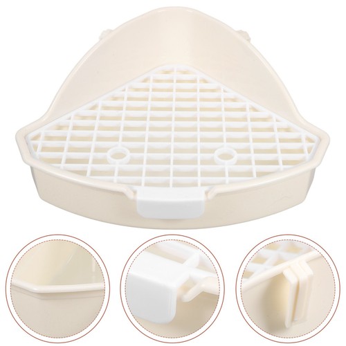 Triangle potty corner - triangle, bunny