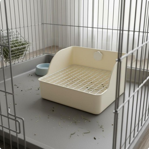 Bunny litter box deep - bunny, deep-walled