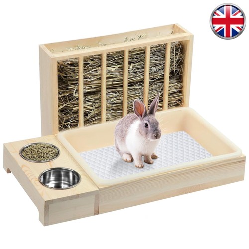 Bunny feeder manger - bunny, with